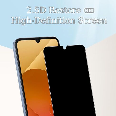 Kesuwe [3 Pack] Privacy Screen Protector for Samsung Galaxy A26 5G, Anti Spy, Anti Scratch, Bubble Free, 9H Hardness, Ultra Resistant, HD Clear, Case Friendly in Kuwait