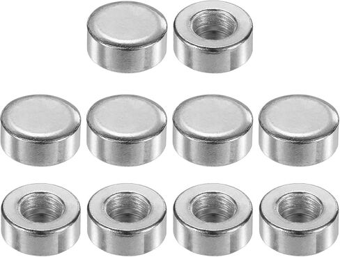 10 عبوة مصباح CAPS ، M10X18MM الصلب الكربون الصلب مسطح رأس التسوق المسمار in Saudi Arabia