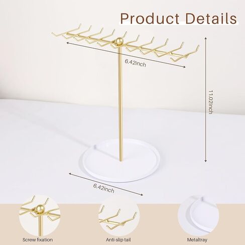 POVETIRE Baby Headband Holder Bow Organizer for Girs,Hair Ties Display Nylon Hairband Storage Head Wrap Stand Hair Accessories Organizer for Newborn Infant Toddler Kids in Kuwait