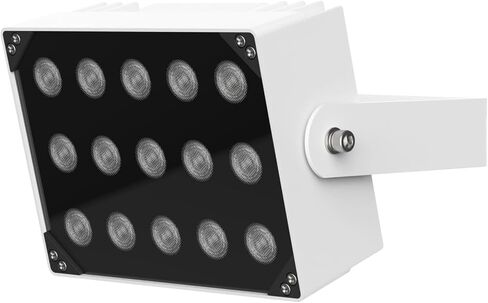 Univivi IR Illuminator 15 LEDs 90 Degree Wide Angle IR Lights for Night Vision IP67 Waterproof 850nm Infrared Light for Security Surveillance Camera Indoor&Outdoor in Kuwait