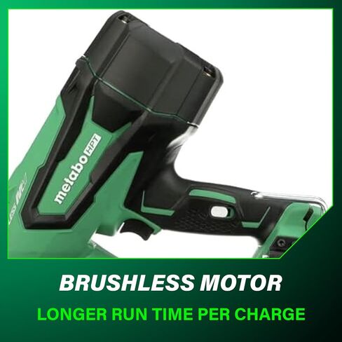 Metabo HPT Cordless Metal Connector Nailer, 18V - 4.0 Ah Battery, 1-1/2-Inch 36 Degree Paper Tape Metal Connector Nails, NR1838DKA in Saudi Arabia