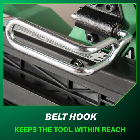 Metabo HPT Cordless Metal Connector Nailer, 18V - 4.0 Ah Battery, 1-1/2-Inch 36 Degree Paper Tape Metal Connector Nails, NR1838DKA in Saudi Arabia
