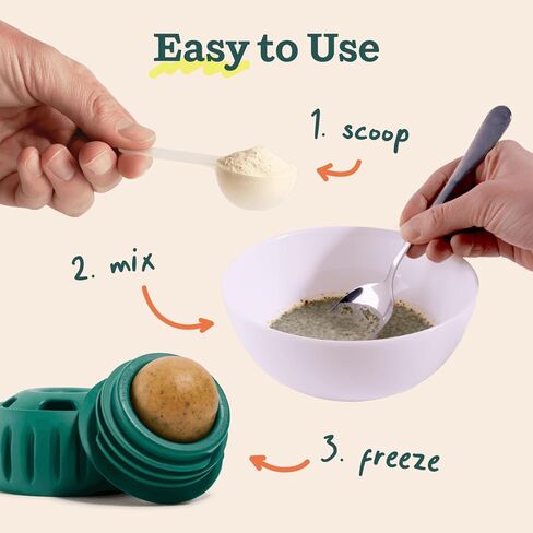 Woof Doggy Dental Pupsicle Mix - مسحوق تنظيف أسنان الكلاب من أجل Pupsicle - مزيج إنزيم الأسنان بعد فترة طويلة من الدعم لدعم صحة الفم للكلاب in Kuwait