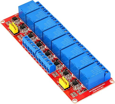 WWZMDIB 5V Relay Module 2 قناة عالية ومنخفض المستوى الزناد Optocoupler عزل متوافق مع Arduino Raspberry Pi ESP32 STM (وحدة ترحيل 24 فولت 2 قناة) in Kuwait