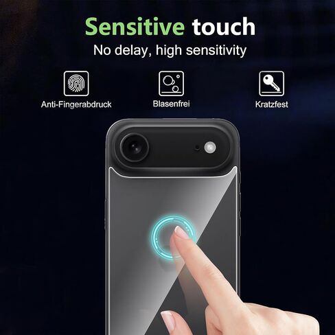 بالنسبة إلى iPhone 16 Pro Max Screen Protector مع واقي عدسة الكاميرا ، فإن صلابة 9H صلبة مضادة للخلع ، فليم مقسّمة ، ودية ، وضرب ، 6.9 بوصة (2+1+1 حزمة) in Saudi Arabia