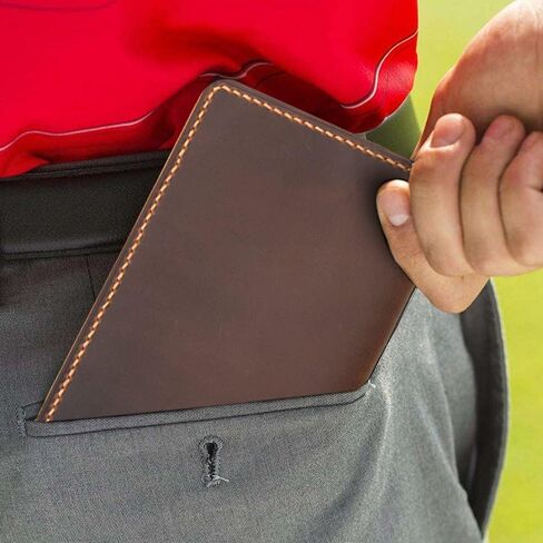 بطاقة الكتب المخصصة لبطولة الجولف والياردات ، هدية جولف شخصية ، حامل كتاب الياردات ، هدايا لأبي ، هدايا لاعبي الغولف (براون) in Kuwait