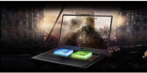 ASUS TUF 15.6 "144Hz FHD IPS Gaming Maming Captop ، Intel I7-13620H ، NVIDIA GEFORCE RTX 4070 GDDR6 8GB ، 32GB DDR5 ، 2TB SSD ، لوحة مفاتيح خلفية ، WIFI 6 ، G-SYNC ، WIN 11 Home ، Mecha Gray in Saudi Arabia