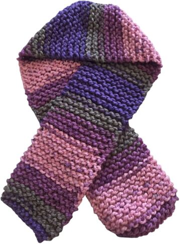 Ready to Ship - Handmade knitted soft warm beautiful bulky yarn scarves, winter, spring, fall in Kuwait