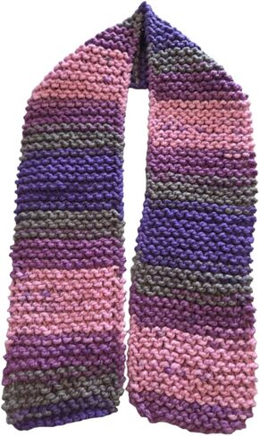 Ready to Ship - Handmade knitted soft warm beautiful bulky yarn scarves, winter, spring, fall in Kuwait