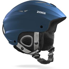 ZIONOR Lagopus H1 Ski Snowboard Helmet for Men Women - Air Flow Control Adjustable Fit