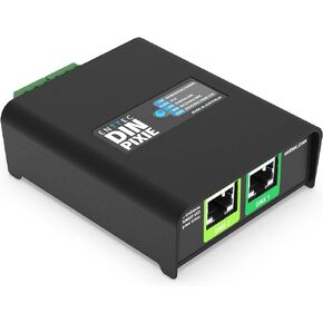 Enttec Din Pixie 73539 2-Universe DMX LED Pixel Controller, Black