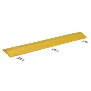 Vestil SB-48 Speed Bump with Concrete Hardware, Plastic, 48" Length, 10" Width, 2" Height
