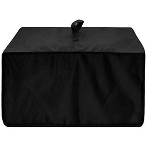 BCP Black Color Heat-Resistant Waterproof Nylon Fabric Microwave Oven Dust Cover Case Protections Protector