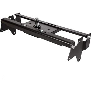 ECOTRIC Complete Underbed Gooseneck Trailer Hitch Compatible with 1999-2010 Silverado Sierra GMC 2500 HD 3500 HD -You Will Receive Multiple Packages