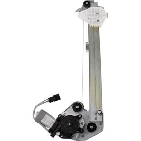 TRQ Front Left Power Window Motor & Regulator Assembly Compatible with 08-12 Honda Accord