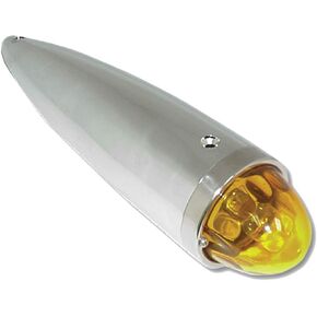Grand General 92500 Dark Cab LED (3.5" Clear with Regular Light Amber Glass Lens with O Visor)