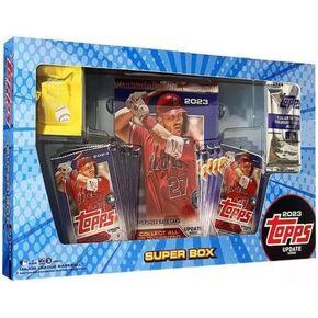 2023 Topps MLB Update Series Baseball Trading Card Super Box in Kuwait