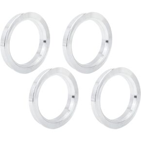 X AUTOHAUX 4pcs 73.1 to 60.1 mm Aluminium Alloy Car Hub Centric Rings Wheel Bore Spacer