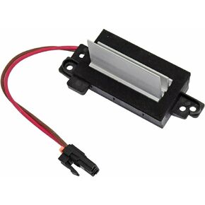 FABIKIN New HVAC Heater Blower Motor Resistor Module for 15-80567 1580567 52497491 89018778 4P1516 Compatible With Chevy Silverado Trailblazer Cadillac Escalade GMC Envoy Sierra Buick Rainier