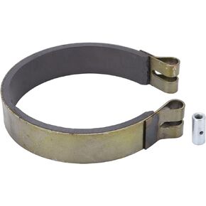 4 Inch Brake Band, Fydun Brake Band Pin Kit Steel Ceramic High Performance 7/8in Width for Go Karts, Minibikes, and ATVs