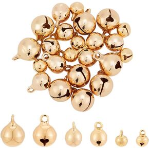 BENECREAT 12Pcs 6 Style Brass Cubic Zirconia Charms, Glitter Rhinestone Moon Star Angel Shape Pendants for Earrings Bracelet Necklace Jewelry Making