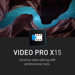 MAGIX Video Pro X15: تحرير فيديو بديهي للمستخدمين المتقدمين | برنامج تحرير الفيديو | محرر الفيديو | ويندوز 10 / 11 | ترخيص تنزيل واحد للكمبيوتر الشخصي
