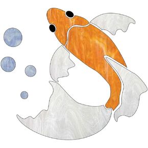 Koi Fish Pre-Cut Kit