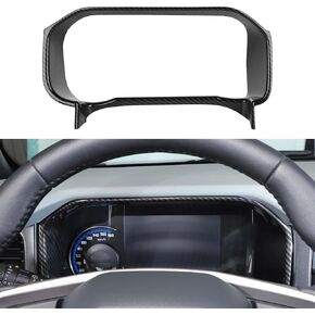 HTHE Compatible with Ford Bronco Center Console Dash Board Panel Ring Cover Compatible with Ford Bronco 2021 2022 2023+ 2/4Doors (ABS,Red)