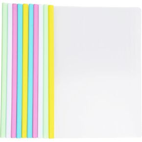 ANNECOSK Report-Covers with Sliding Bar, Presentation-Folders, 12.2 x 8.5 Inch in Saudi Arabia
