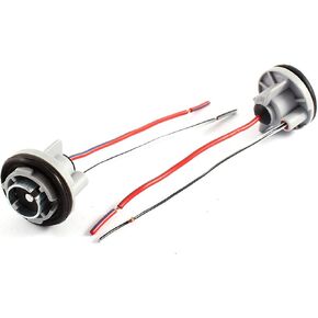 uxcell Car 1156 1141 LED Brake Light Socket Wire 2 Pcs