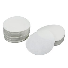 Coshar 300pcs 9cm Qualitative Filter Paper, Medium Flow Lab Supply Filter Paper
