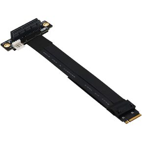 كابل تمديد HLT M.2 NGFF Key M إلى PCIe 3.0 4X (فتحة PCI-E بزاوية يمنى 90 درجة) in Kuwait