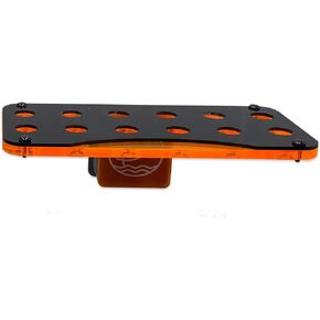 ESHOPPS Alpha Rack Nano Magnetic Coral Frag Rack with Strong Anti-Slip Rubber Padded Magnet for Nano Reef Tanks, Holds 6 Frags