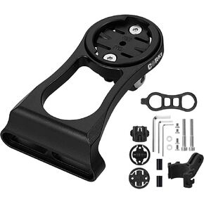 Corki Cycles Garmin Edge Out Front Mount، حامل مقود الدراجة لجهاز كمبيوتر Garmin Bike 130 520 530 830 1030 وكاميرا الحركة الرياضية وأضواء الدراجة