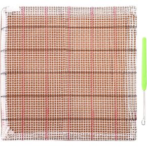 PATIKIL Latch Hook Kit, 17inch Latch Hook Pillow Kits Pillow Making Kit for Adults Beginners DIY Craft Home Decorate, 43x43cm