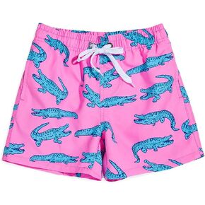 Lovekider Boys 3D Printed Funny Swim Trunks Casual Quick-Drying Beach Pant Sports Running Swim Surf Board Shorts 3-12 Years