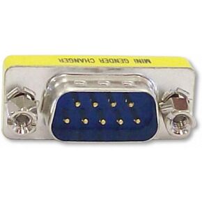 DB9 Male to Male 9 Pin Serial Port / RS232 Adapter