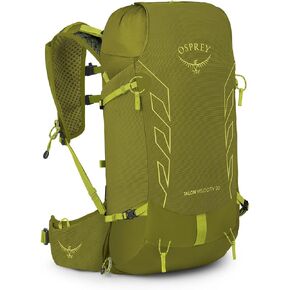 حقيبة ظهر Osprey Talon Velocity 20L للرجال للمشي لمسافات طويلة، باللون الأبيض، مقاس S/M