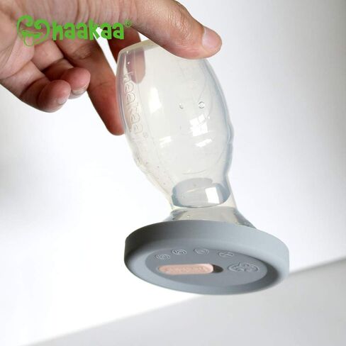 Haakaa Gen 1 Silicone Breast Pump with Leak-Proof Silicone Cap, 4 oz/100 ml, BPA PVC and Phthalate Free in Saudi Arabia