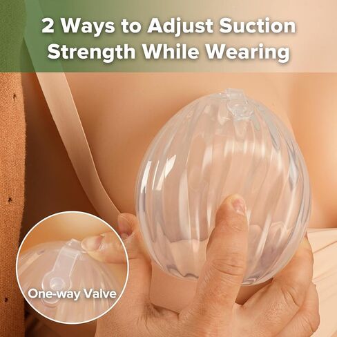 haakaa Wearable Manual Breast Pump with Plug | Hands-Free, Kick-Proof, Portable | More Fit & Soft| Unique Shell Design, Silicone Breastfeeding Milk Catchers，2.5oz/75ml，1 Count in Saudi Arabia