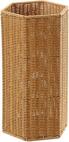 Alipis مظلة منسوجة حامل للمدخل حامل مظلة قائم بذاته سلة تخزين رف طويل القامة أرضية منسوجة دلو زهرة مزهرية لعصي المشي المنظم in Kuwait