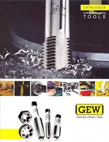 صنابير يدوية من GEW مصنوعة من الفولاذ الكربوني متري 10 × 1.5 مم لليد اليمنى (مجموعة من 3 قطع - مستدقة/قابس/أسفل)، إصلاح الخيوط للخيوط وإعادة الخيوط الداخلية والخارجية، خيوط مقطوعة بدقة، in Kuwait