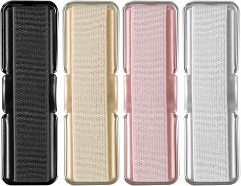 4 قطع من حامل حزام الهاتف الخلفي لمقبض الهاتف مع حامل إصبع مرن عالمي in Kuwait