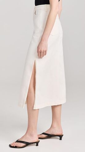 7 For All Mankind Women's Midi Denim Skirt in Saudi Arabia