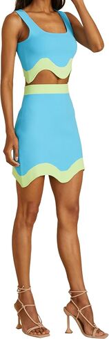 AMUR Women's Dean Jacquard Knit Skirt in Saudi Arabia