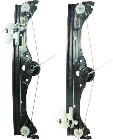 Front Driver (Left) and Passenger (Right) Side Window Regulator Assembly with Motor for 2012-2017 Fi-at 500 in Saudi Arabia