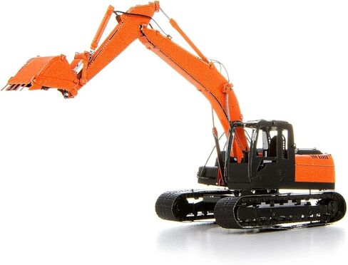 Metal Earth Fascinations Excavator 3D Metal Model Kit Bundle with Tweezers in Saudi Arabia