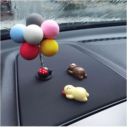 Borrllkeer 8 حزم زينة لوحة القيادة للسيارة، ملحقات السيارة اللطيفة للقطط - ملحقات المكتب، ملحقات الكابينة، الديكور الداخلي، تزيين حافظة الهاتف، أفضل هدية in Kuwait