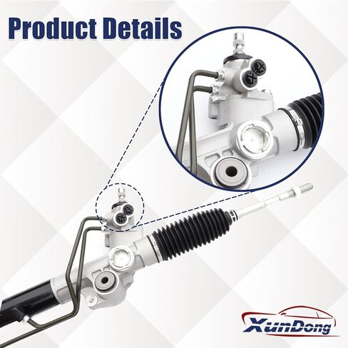 مجموعة رف وترس التوجيه المعزز متوافقة مع 2005-2020 Toyota Tacoma 6-Lug in Kuwait