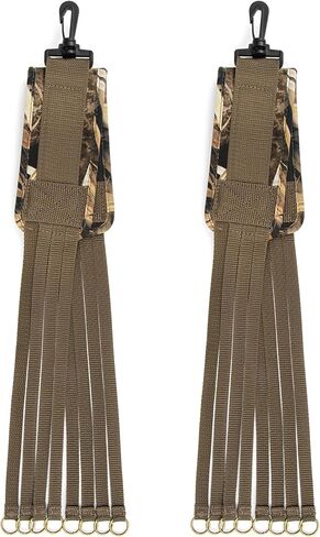 حامل البطة من فولين، حلقة منزلقة 8 قطرات، ملحقات صيد الطيور المائية، حقيبة شرك مموهة لحمل الطيور، نمط الرقبة in Kuwait